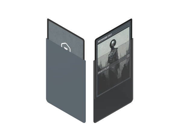 Heavy Play: CURV Sleeves Standard 100 - Artificer Grey