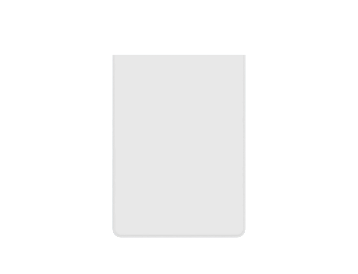 Heavy Play: CURV Sleeves Standard 100 - Cleric White