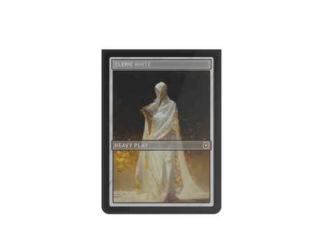 Heavy Play: CURV Sleeves Standard 100 - Cleric White