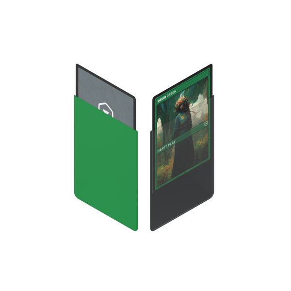 Heavy Play: CURV Sleeves Standard 100 - Druid Green