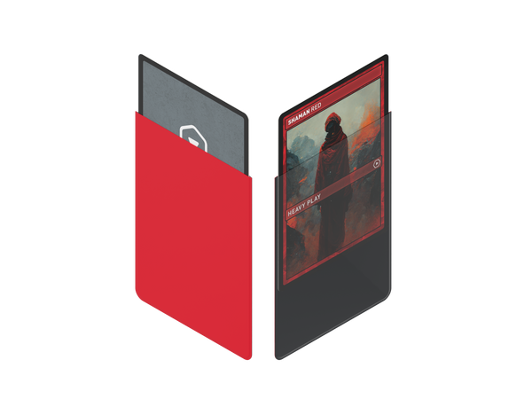 Heavy Play: CURV Sleeves Standard 100 - Shaman Red