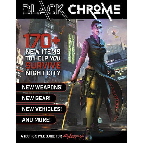 Cyberpunk RED RPG: Black Chrome - Gap Games