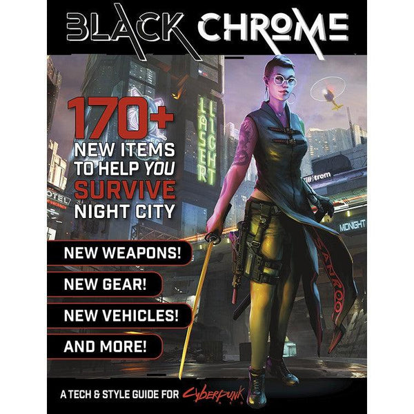 Cyberpunk RED RPG: Black Chrome - Gap Games