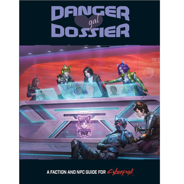 Cyberpunk RED RPG: Danger Gal Dossier - Gap Games