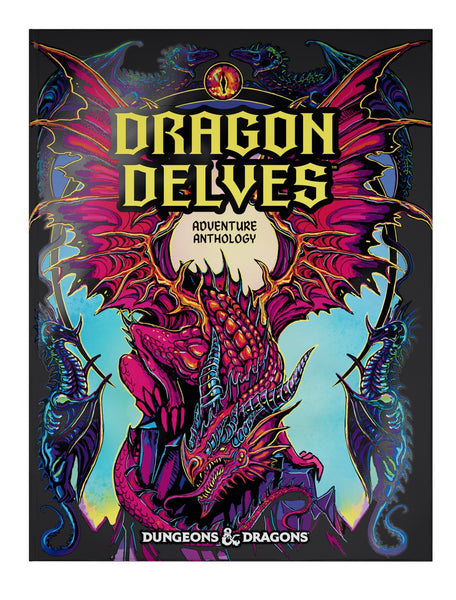 D&D Dungeons & Dragons Dragon Delves an Adventure Anthology Hardcover Alternative Cover - Pre-Order
