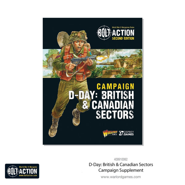 D-Day: British & Canadian Sectors - Bolt Action Theatre Book - Gap Games