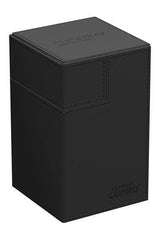 Ultimate Guard: Deck Box – XenoSkin Monocolor Flip'n'Tray 100+ – Black