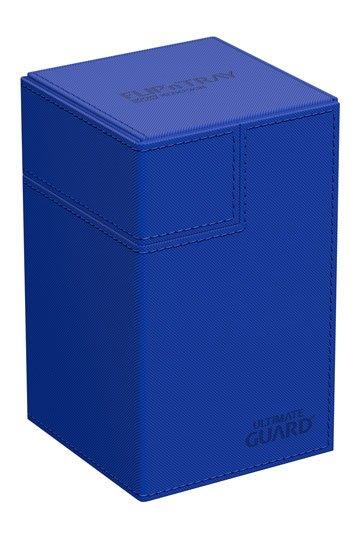 Ultimate Guard: Deck Box – XenoSkin Monocolor Flip'n'Tray 100+ – Blue