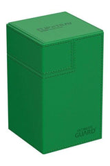 Ultimate Guard: Deck Box – XenoSkin Monocolor Flip'n'Tray 100+ – Green