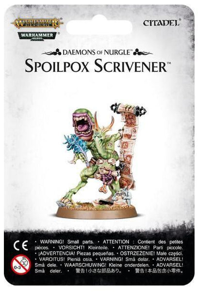 Daemons of Nurgle: Spoilpox Scrivener - Gap Games