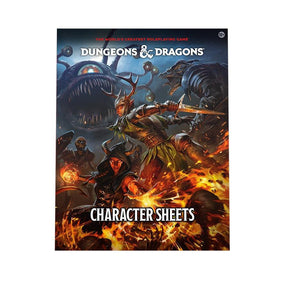 D&D 2024 Character Sheets - Pre-Order - Gap Games