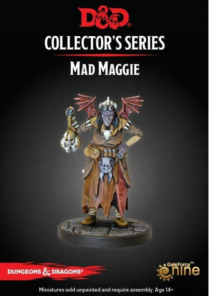 D&D Collectors Series Miniatures Baldurs Gate Descent into Avernus Mad Maggie - Gap Games