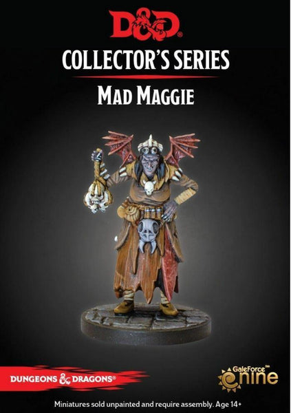 D&D Collectors Series Miniatures Baldurs Gate Descent into Avernus Mad Maggie - Gap Games