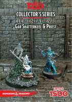 D&D Collectors Series Miniatures Elemental Evil Gar Shatterkeel & Water Priest (2 Figs) - Gap Games