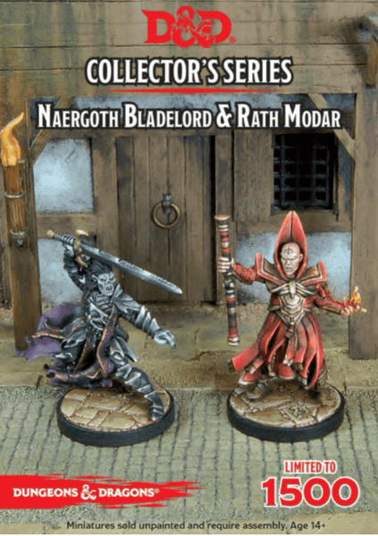 D&D Collectors Series Miniatures Naergoth Bladelord & Rath Modar - Gap Games