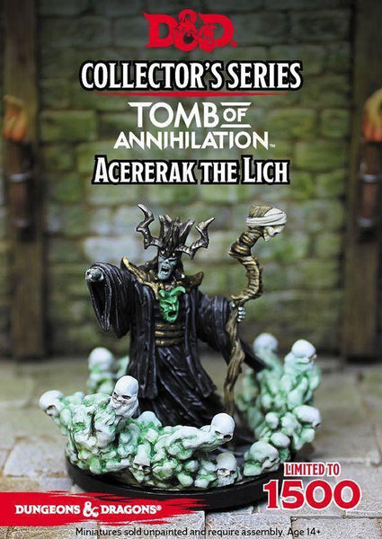 D&D Collectors Series Miniatures Tomb of Annihilation Acererak the Liche - Gap Games