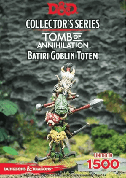 D&D Collectors Series Miniatures Tomb of Annihilation Batri Goblin Totem (4 Figs) - Gap Games