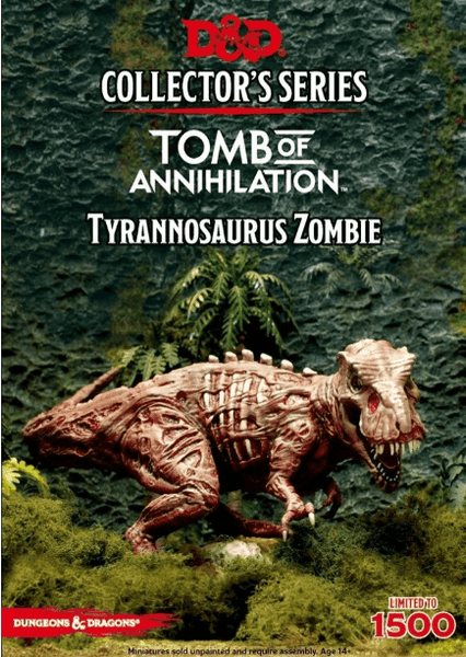 D&D Collectors Series Miniatures Tomb of Annihilation Tyrannosaurus Zombie (1 Fig) - Gap Games
