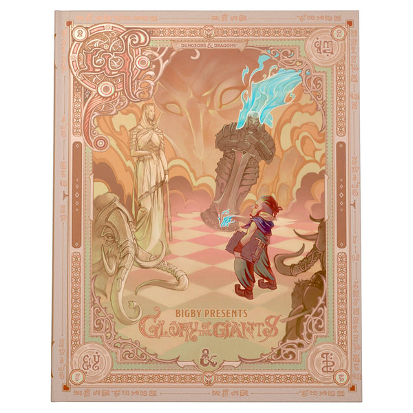 D&D Dungeon & Dragons Bigby Presents Glory of Giants Hardcover Alternative Cover - Gap Games