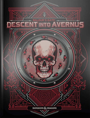 D&D Dungeons & Dragons Baldurs Gate Descent into Avernus Hardcover Alternative Cover - Gap Games