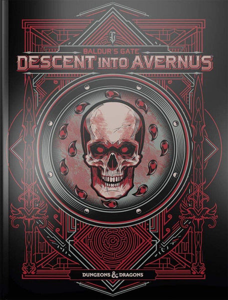 D&D Dungeons & Dragons Baldurs Gate Descent into Avernus Hardcover Alternative Cover - Gap Games