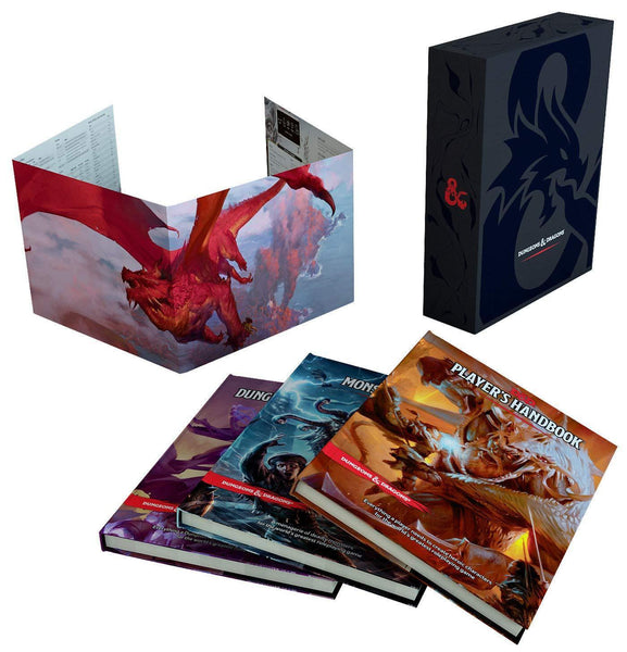 D&D Dungeons & Dragons Core Rulebook Gift Set - Gap Games