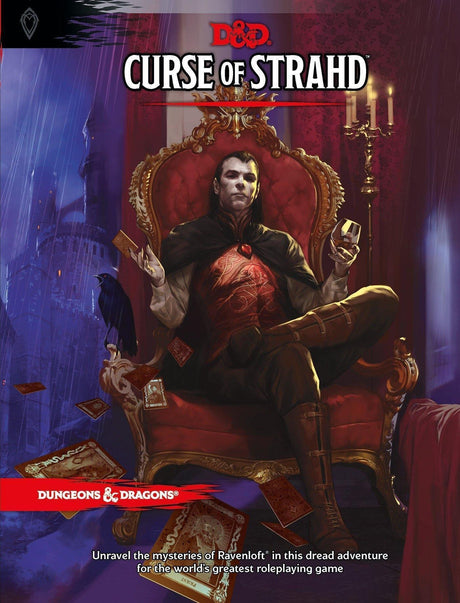 D&D Dungeons & Dragons Curse of Strahd Hardcover - Gap Games