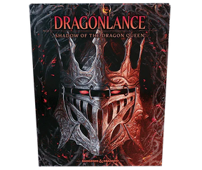 D&D Dungeons & Dragons Dragonlance Shadow of the Dragon Queen Hardcover Alternative Cover - Gap Games