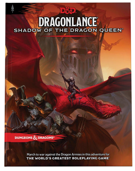 D&D Dungeons & Dragons Dragonlance Shadow of the Dragon Queen Hardcover - Gap Games