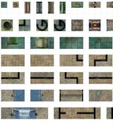 D&D Dungeons & Dragons Dungeon Tiles Reincarnated City - Gap Games