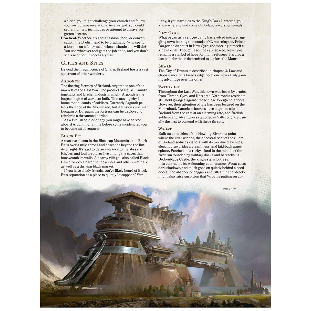 D&D Dungeons & Dragons Eberron Rising from the Last War Hardcover Alternative Cover - Gap Games
