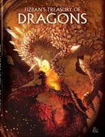 D&D Dungeons & Dragons Fizbans Treasury of Dragons Hardcover Alternative Cover - Gap Games