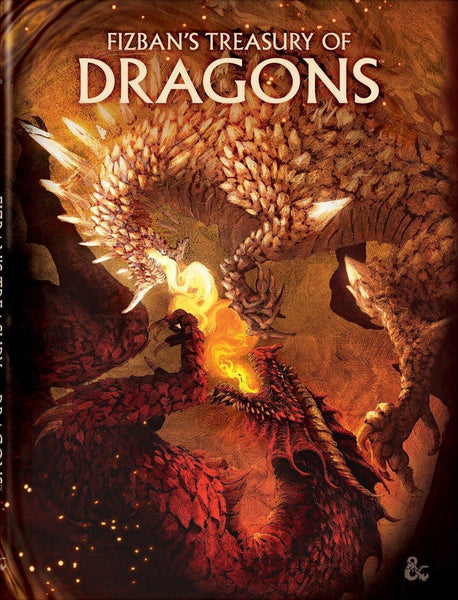 D&D Dungeons & Dragons Fizbans Treasury of Dragons Hardcover Alternative Cover - Gap Games