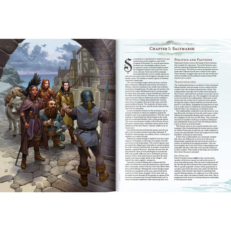 D&D Dungeons & Dragons Ghosts of Saltmarsh Hardcover - Gap Games