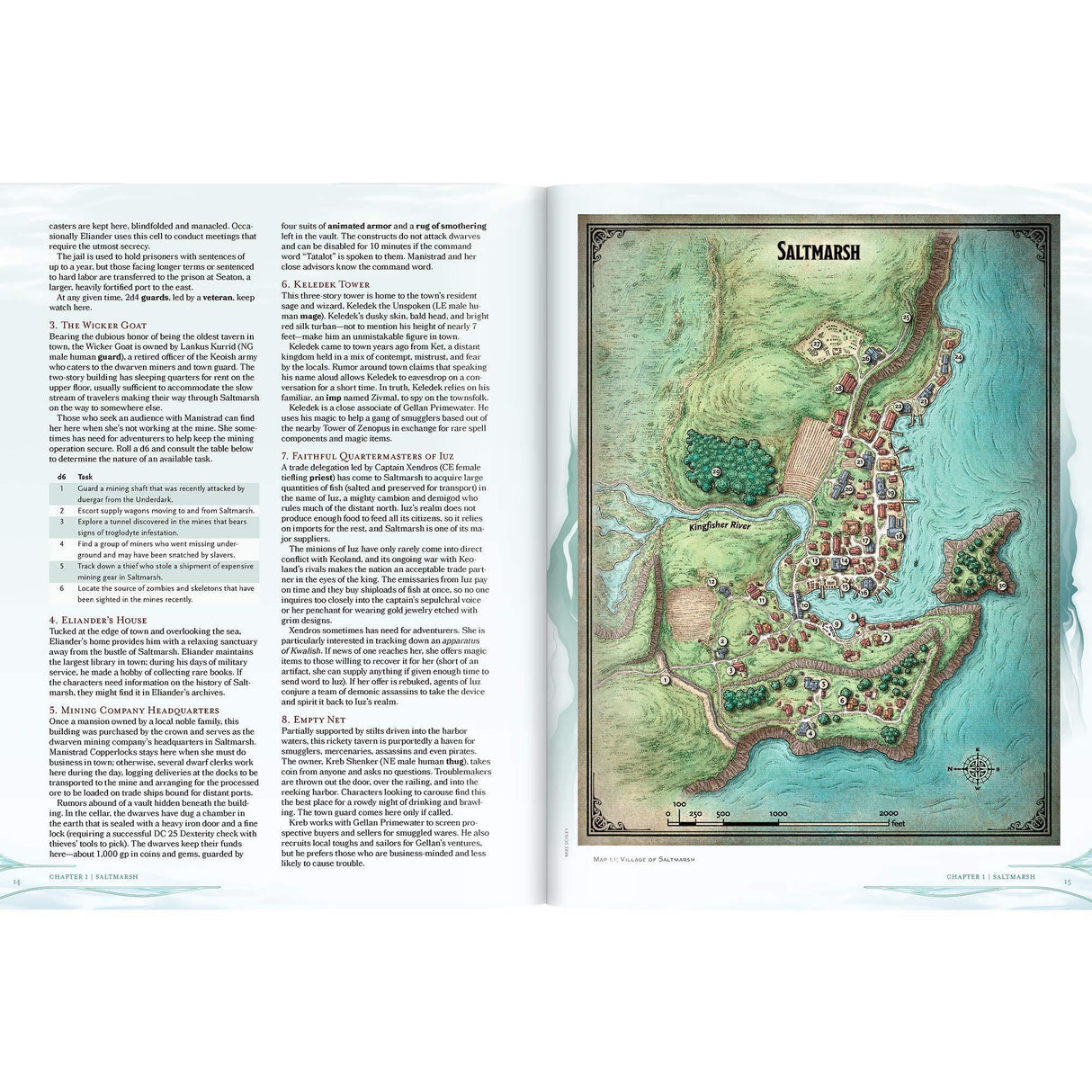 D&D Dungeons & Dragons Ghosts of Saltmarsh Hardcover - Gap Games