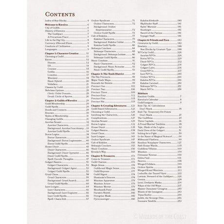D&D Dungeons & Dragons Guildmasters Guide to Ravnica Hardcover - Gap Games