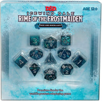 D&D Dungeons & Dragons Icewind Dale Rime of the Frostmaiden Dice and Misecellany - Gap Games