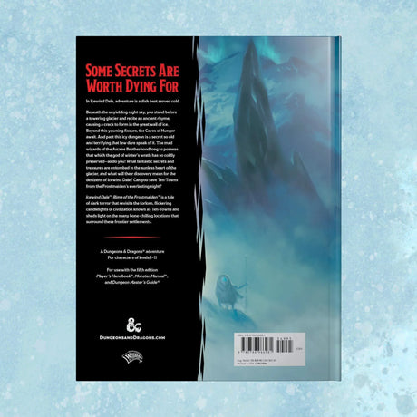 D&D Dungeons & Dragons Icewind Dale Rime of the Frostmaiden Hardcover - Gap Games