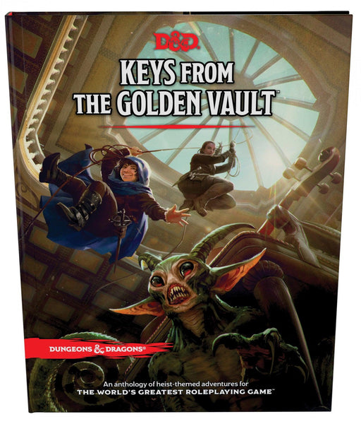 D&D Dungeons & Dragons Keys From the Golden Vault Hardcover - Gap Games