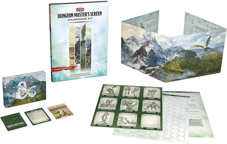 D&D Dungeons & Dragons Masters Screen Wilderness Kit - Gap Games
