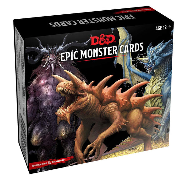 D&D Dungeons & Dragons Spellbook Cards Epic Monsters - Gap Games