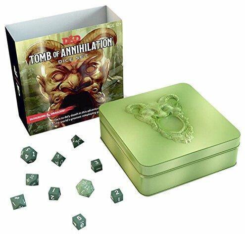 D&D Dungeons & Dragons Tomb of Annihilation Dice Set - Gap Games