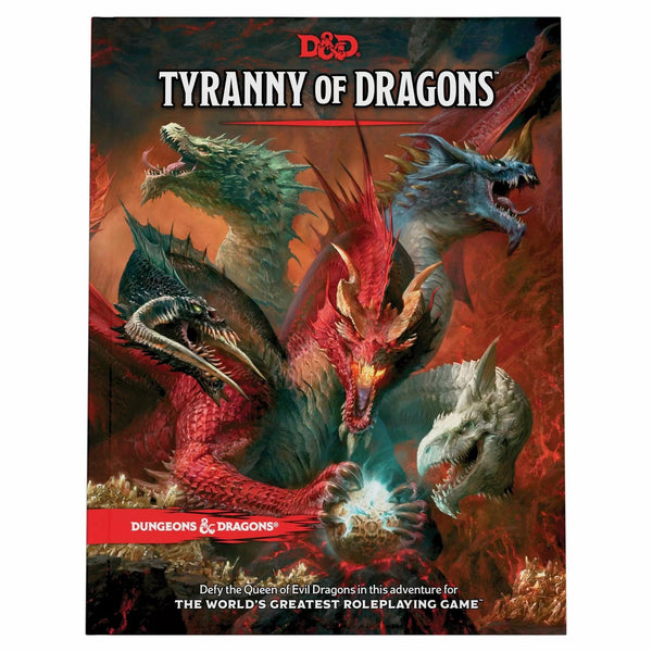 D&D Dungeons & Dragons Tyranny of Dragons Evergreen Cover - Gap Games