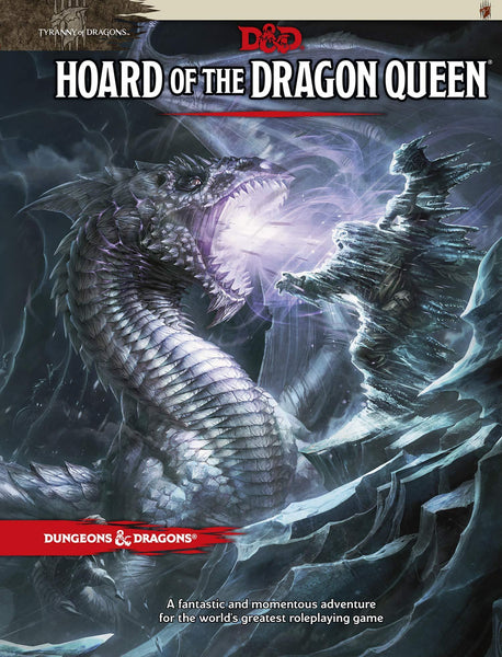 D&D Dungeons & Dragons Tyranny of Dragons Hoard of the Dragon Queen Hardcover - Gap Games