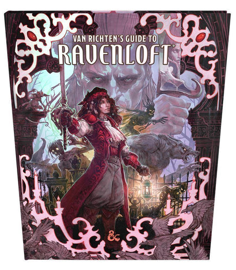 D&D Dungeons & Dragons Van Richtens Guide to Ravenloft Hardcover Alternative Cover - Gap Games