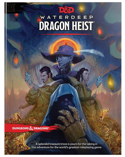 D&D Dungeons & Dragons Waterdeep Dragon Heist Hardcover - Gap Games