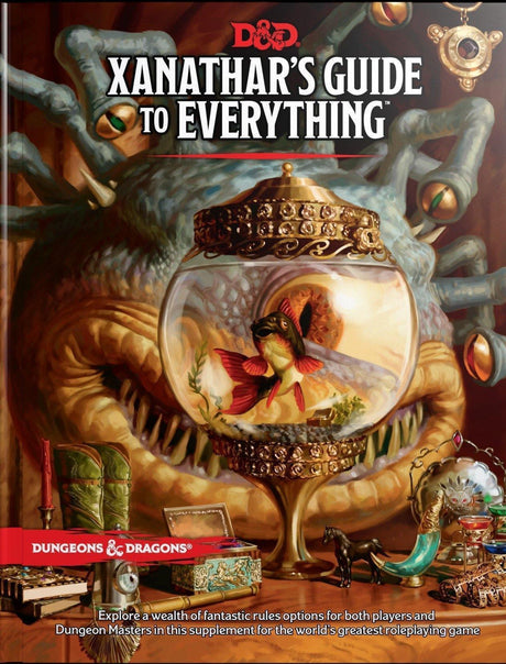 D&D Dungeons & Dragons Xanathars Guide to Everything Hardcover - Gap Games