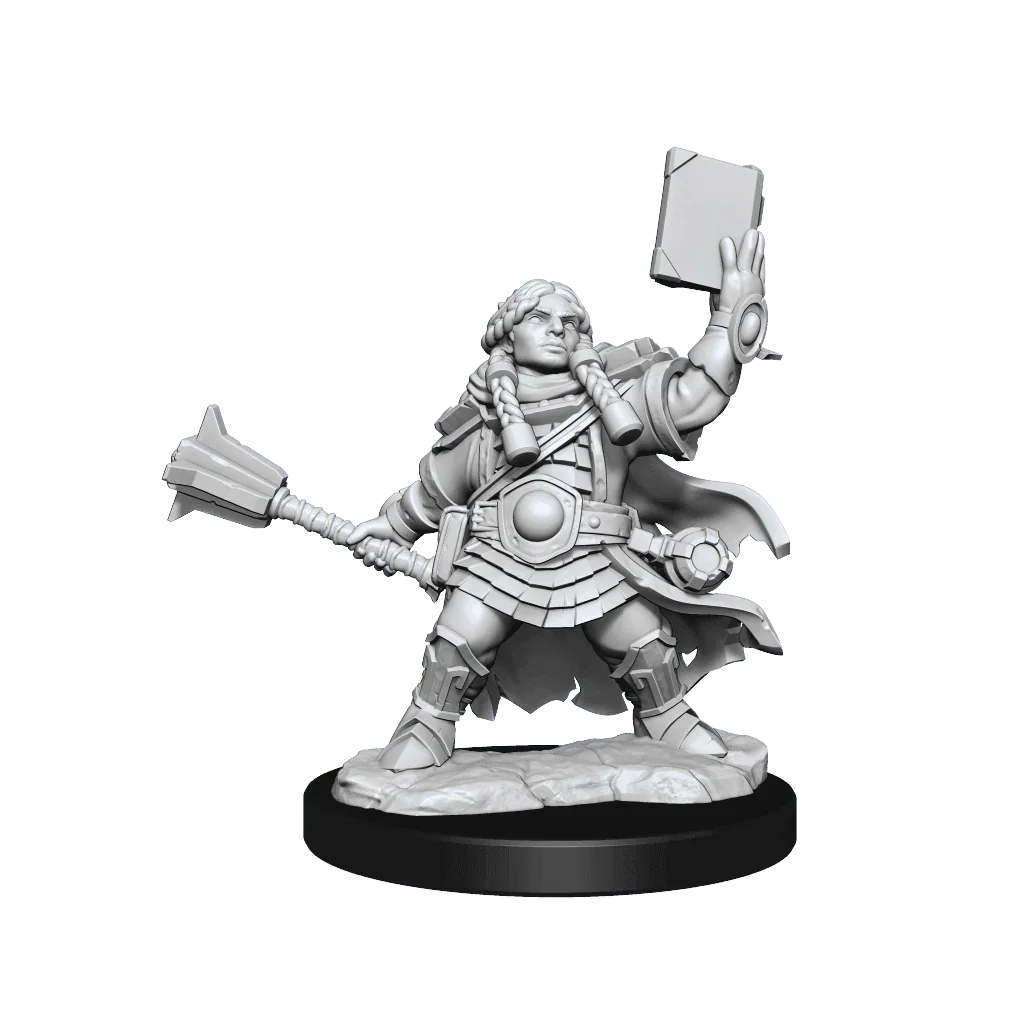 D&D Frameworks Dwarf Cleric Female - Gap Games