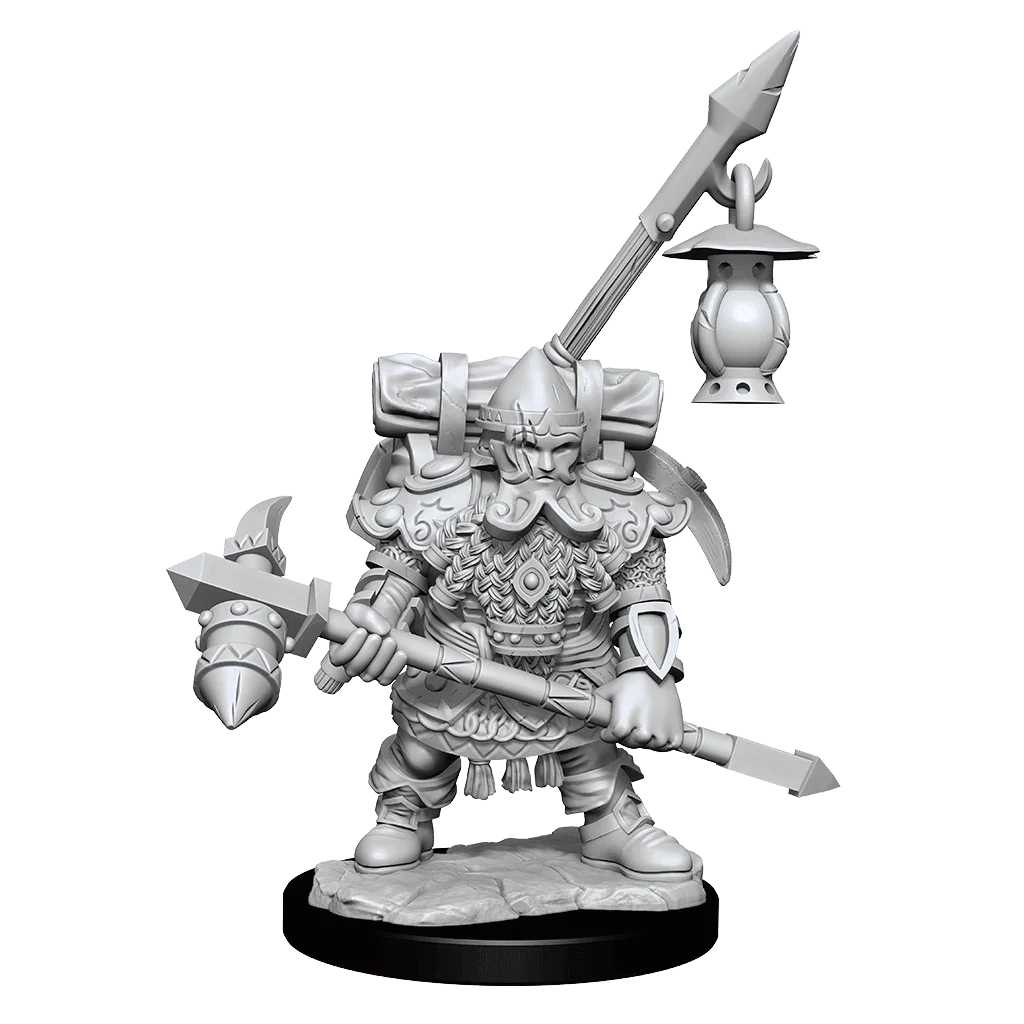 D&D Frameworks Dwarf Fighter Male - Gap Games