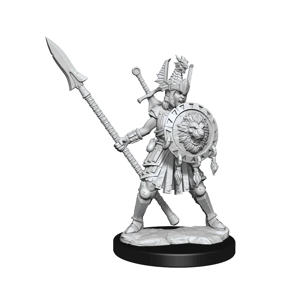 D&D Frameworks Human Fighter Female - Gap Games